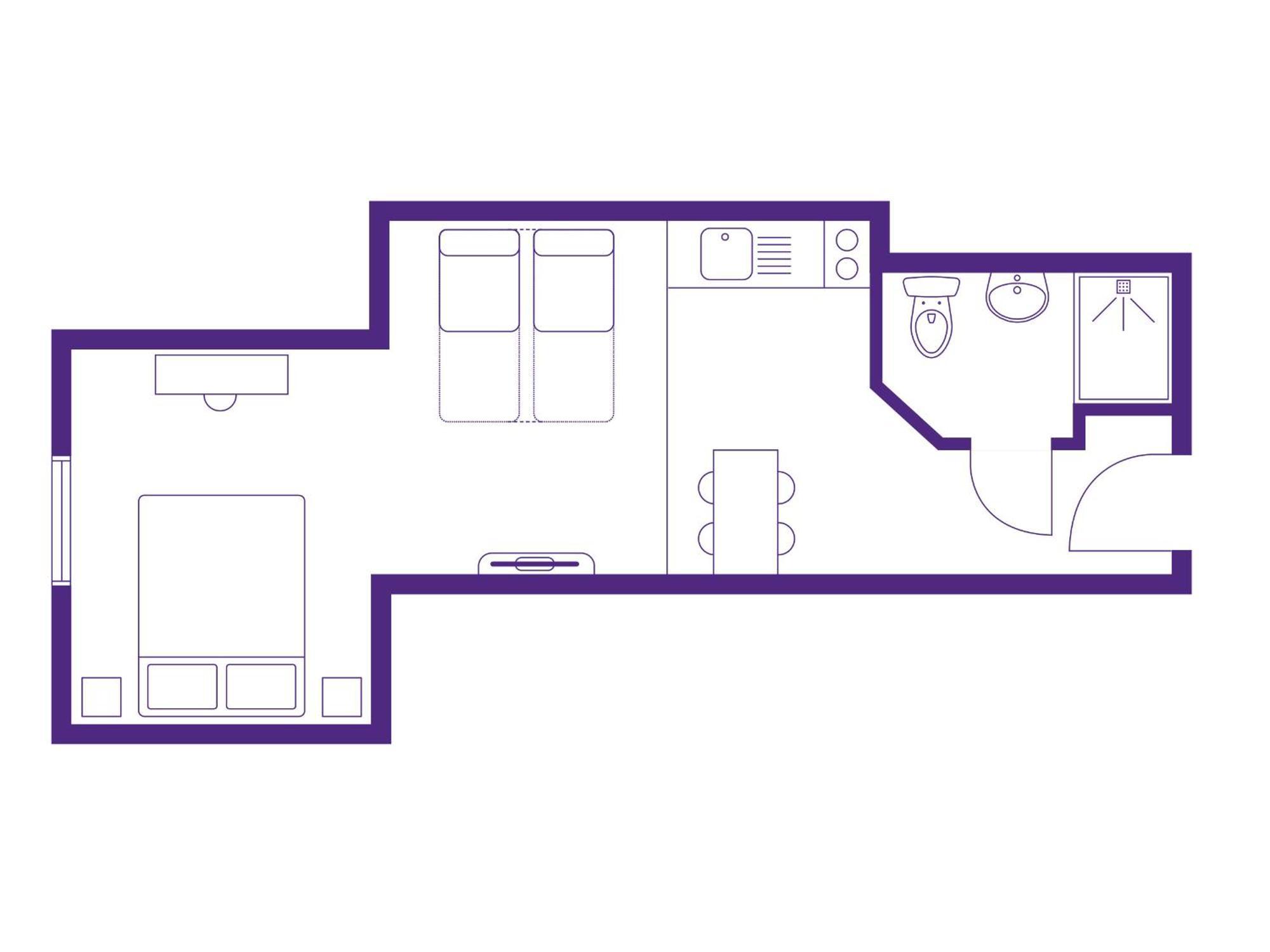 Beaverhall Apartments EDI Kamer foto