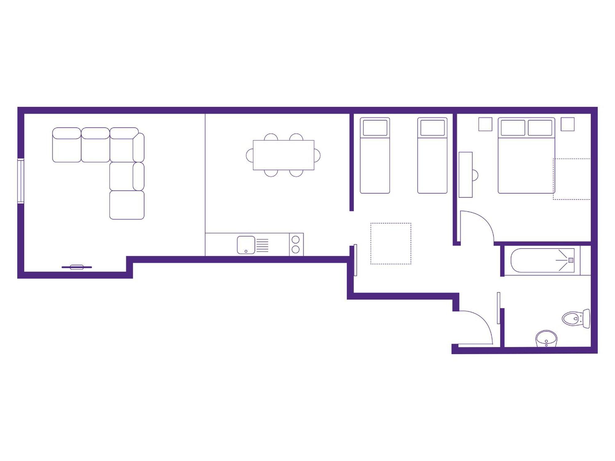 Beaverhall Apartments EDI Kamer foto
